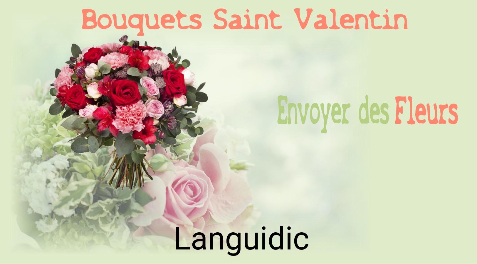 Roses de Saint-Valentin livrées à Languidic